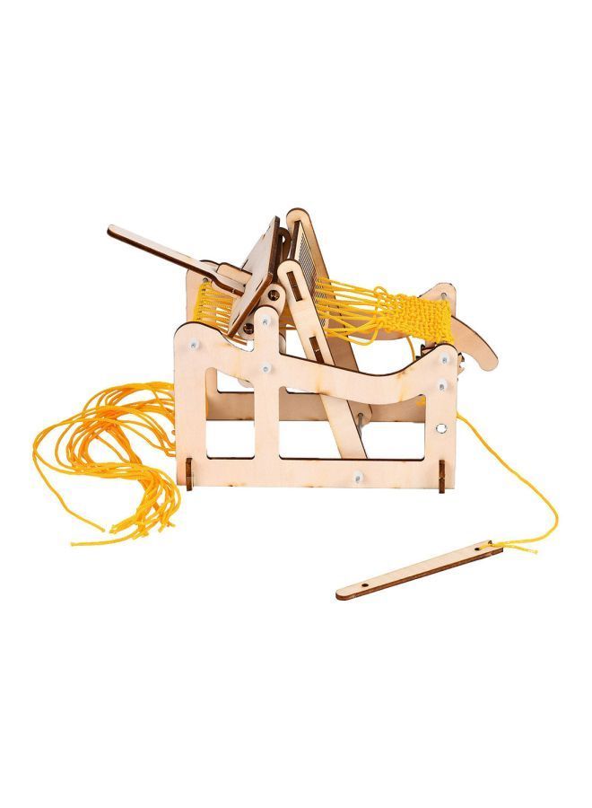 NIBEMINENT Scientific Handmade Material Loom Model Brown - Image 4