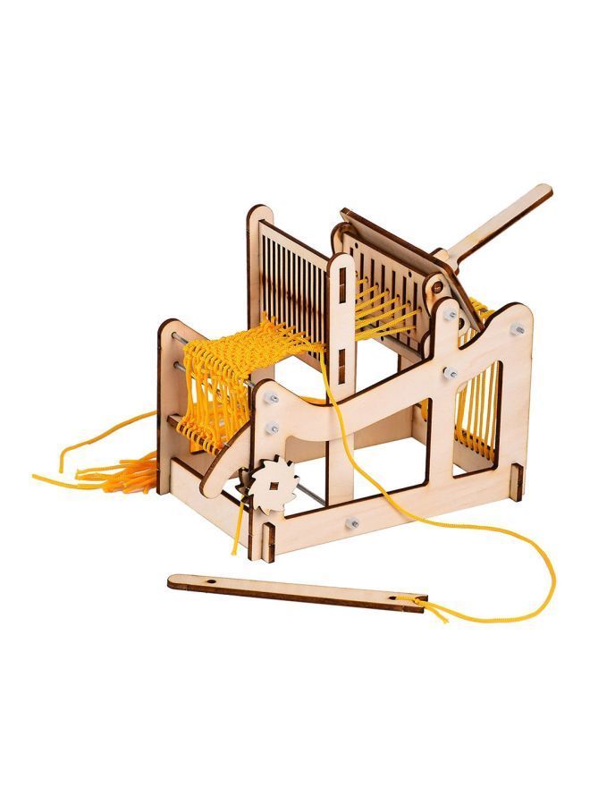 NIBEMINENT Scientific Handmade Material Loom Model Brown - Image 2