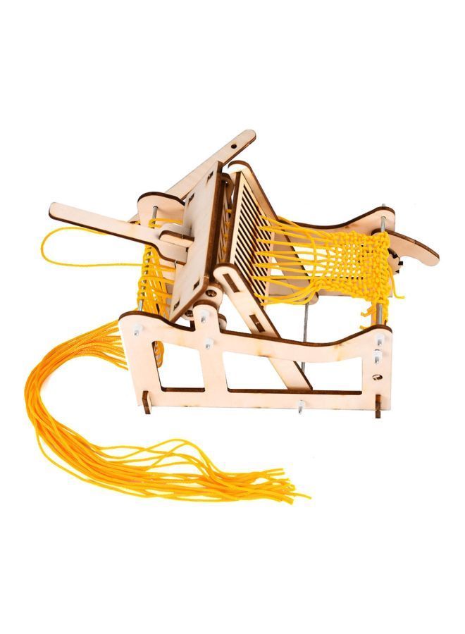 NIBEMINENT Scientific Handmade Material Loom Model Brown - Image 3