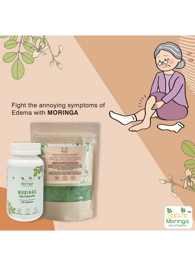 DAIVIK MORINGA GIFT OF NATURE Daivik Moringa Miracle Moringa Powder, Plant Based, Rich in Antioxidants, Superfood (200 grams) - Image 5