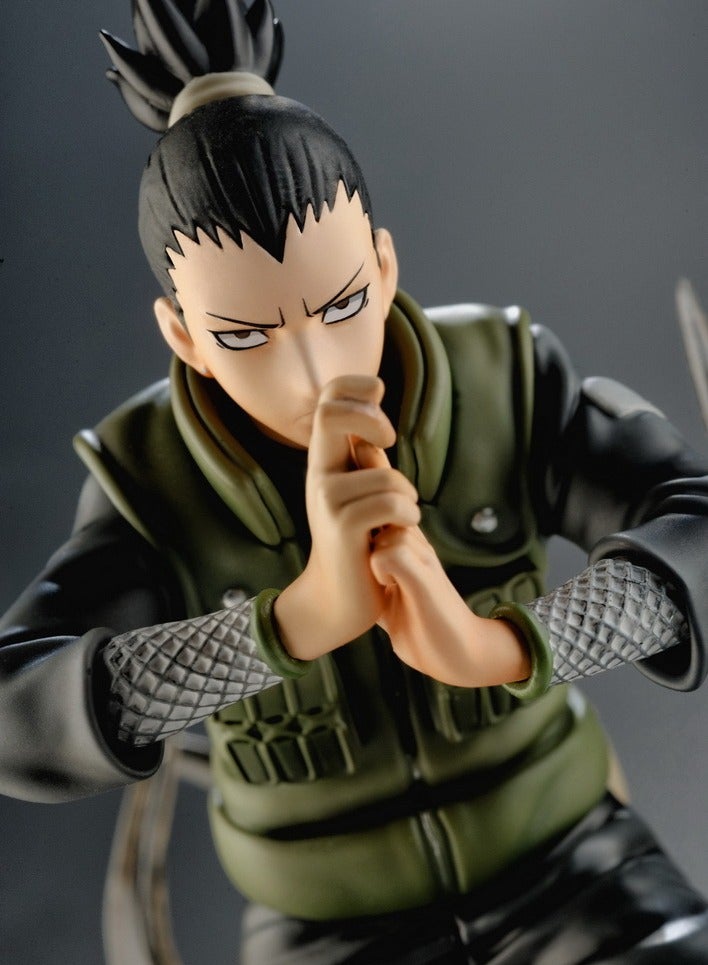 Naruto series Nara Shikamaru doll model ornament, Nara Shikamaru PVC model toy decoration collection gift 14cm - Image 3