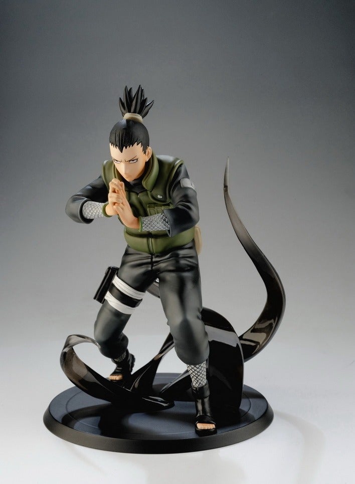 Naruto series Nara Shikamaru doll model ornament, Nara Shikamaru PVC model toy decoration collection gift 14cm - Image 1
