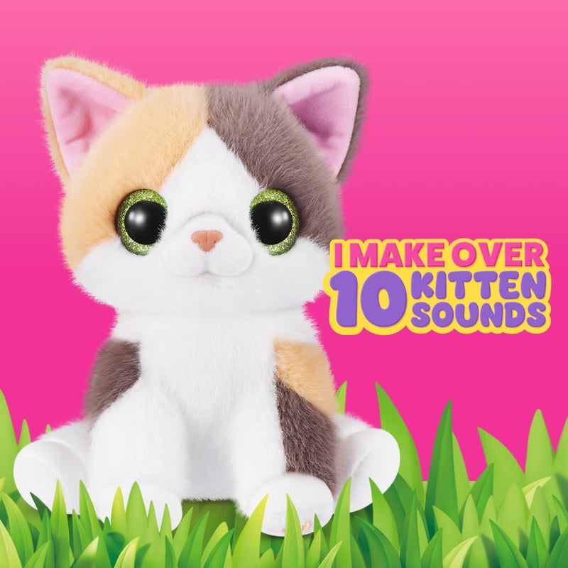 Pets Alive Smitten Kittens Series 2 (Calico Cat) by ZURU - Interactive Plush Cat Toy with 10 Sounds  Surprise Unboxing  Soft Collectible Pet for Ages 3+ - Image 5