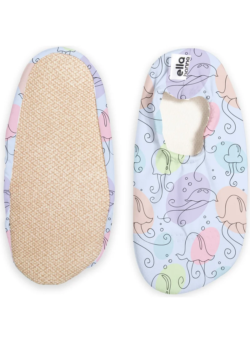 Ella Bonna Anti-Slip Sole, Unisex Baby, Children's Sea Shoes, Pool Slippers, Jellyfish