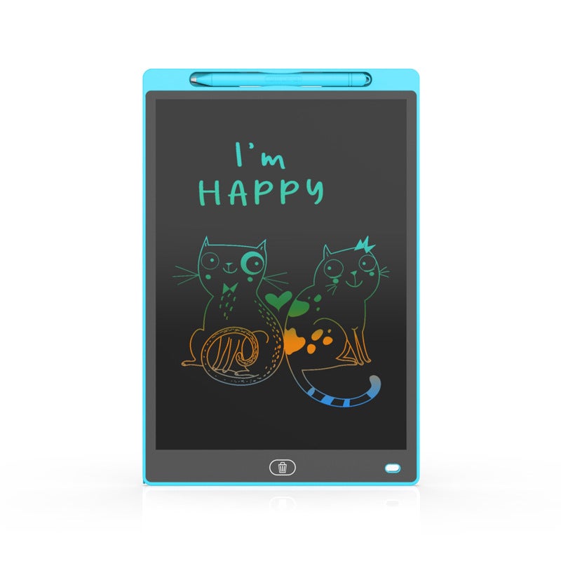 13 بوصة LCD كتابة اللوح لوحة الرسم - أسود، شاشة ملونة - Image 1