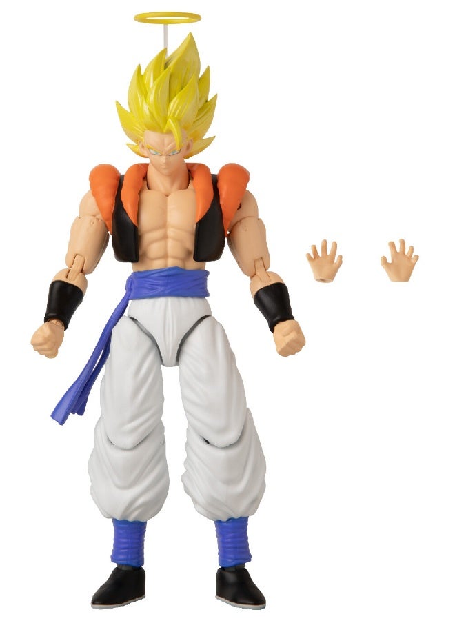 Bandai تمثال عمل غوجيتا سوبر سايان من دراغون بول ستارز 6.5 بوصة | تمثال قابل للجمع | تمثال عرض | أيدٍ قابلة للتبديل | هدية مثالية لجماهير الجمع، مانغا وعشاق الأنمي! - Image 1