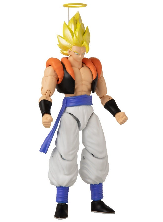 Bandai تمثال عمل غوجيتا سوبر سايان من دراغون بول ستارز 6.5 بوصة | تمثال قابل للجمع | تمثال عرض | أيدٍ قابلة للتبديل | هدية مثالية لجماهير الجمع، مانغا وعشاق الأنمي! - Image 3