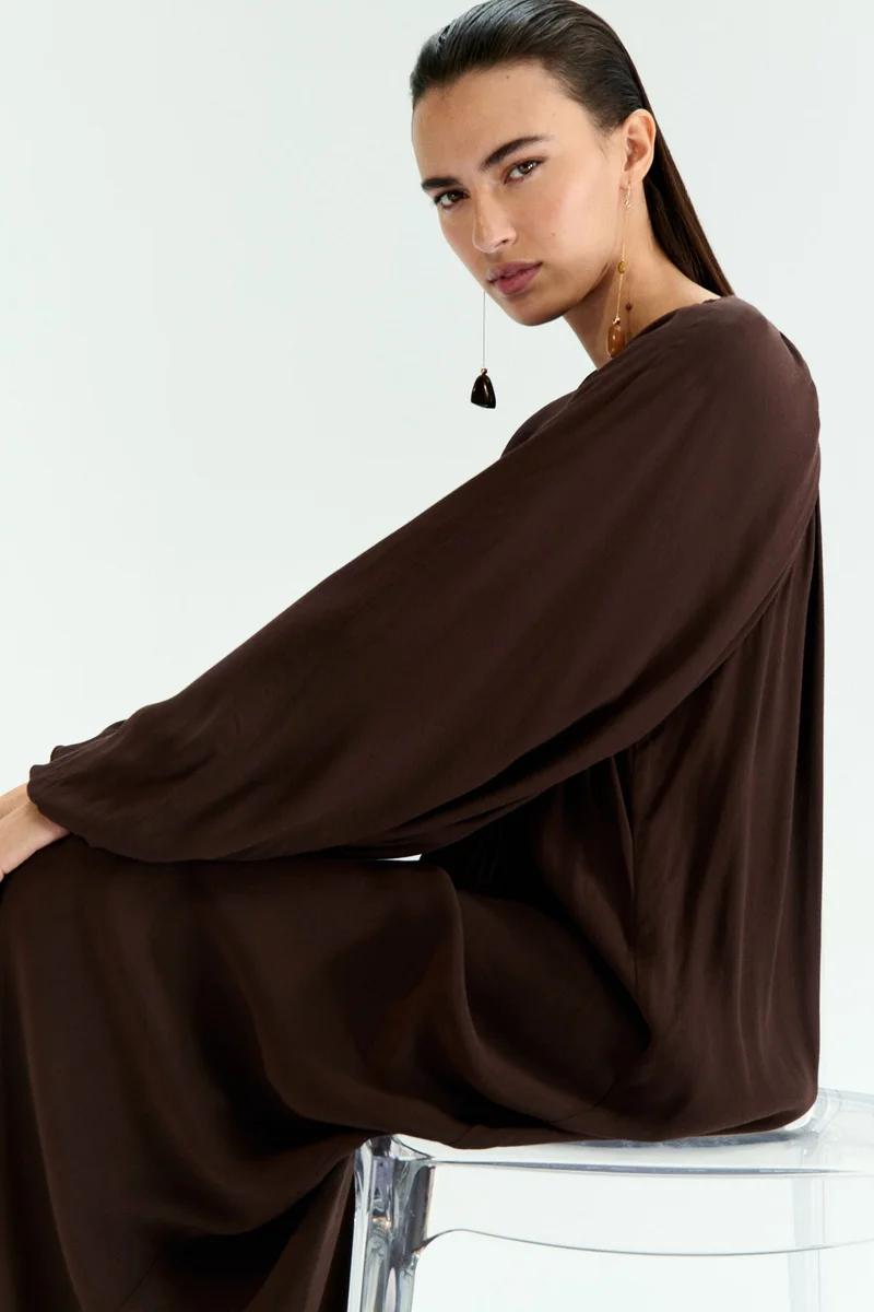 اتش اند ام فستان ماكسي منسدل