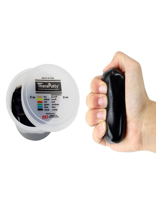 كاندو معجون تمارين كاندو ثيرابوتي القياسي، أسود: شديد الصلابة، 2 أونصة - Image 2