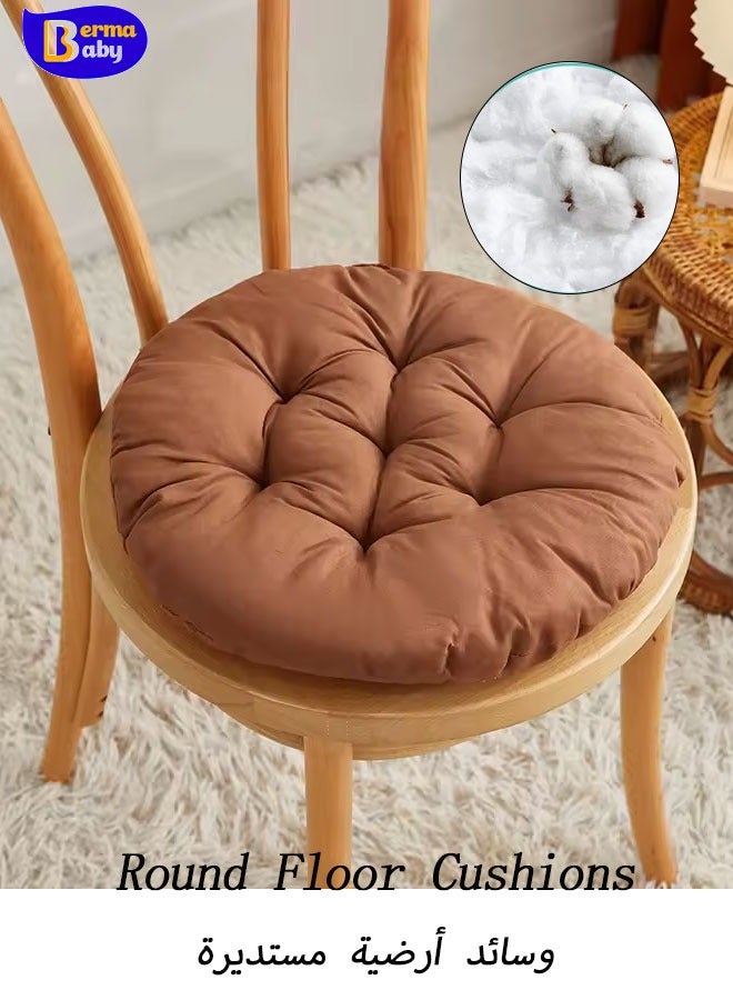 Berma Baby Round Floor Cushions Floor Pillows Meditation Seat Pillows Flexible Seating for Adults Kids  Colors Chair Cushions for Classroom, Nursery, Living Room, Yoga  - Image 1