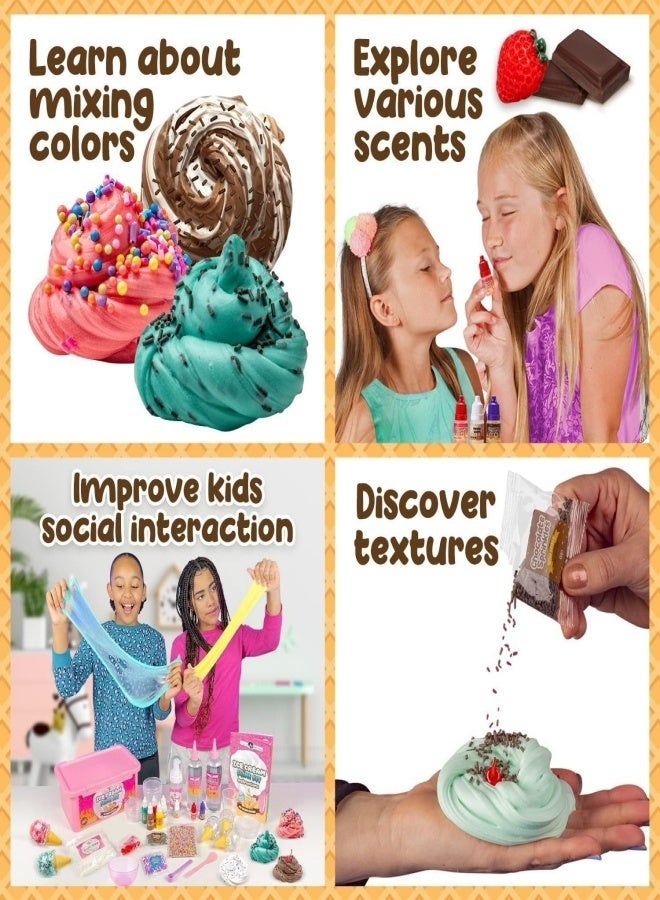 SUCITY Galaxy Slime Combo Kit: All-In-One DIY Slime Making Set for Kids (Ages 6+) – Create Colorful, Sparkly Galactic Slimes Making Kit to Make Butter Slime Great Gift Idea for Girls and Boys 6 year+ - Image 4