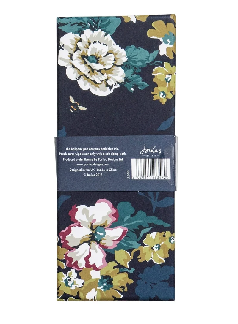 جولز Floral Pen and Pouch Set