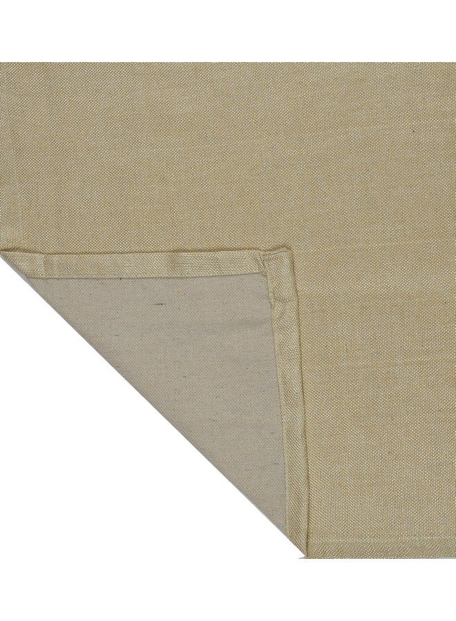 FRESH FROM LOOM FRESH FROM LOOM Unstiched Jute Plain Fabric Rich Cloth For Sofa Fabric Solid - Cushion Fabric - Table Cloth Fabric - Curtain Fabric (Lenth X Width - 591 X 55 Inch/1500 X 140 Cm - 15 Meter | Cream) - Image 3