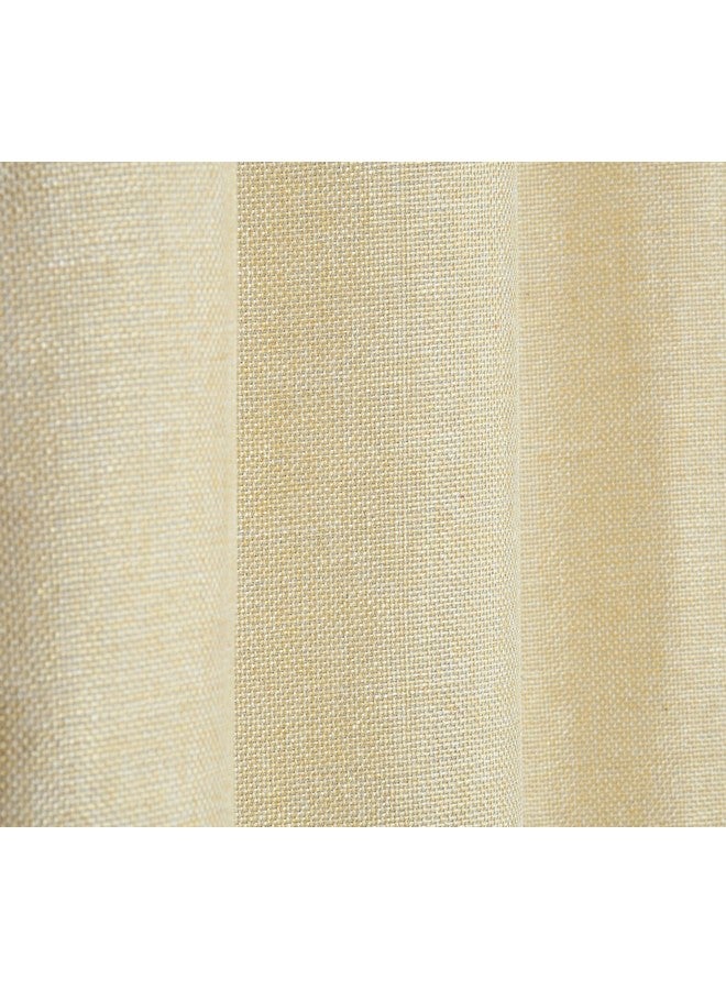 FRESH FROM LOOM FRESH FROM LOOM Unstiched Jute Plain Fabric Rich Cloth For Sofa Fabric Solid - Cushion Fabric - Table Cloth Fabric - Curtain Fabric (Lenth X Width - 591 X 55 Inch/1500 X 140 Cm - 15 Meter | Cream) - Image 4