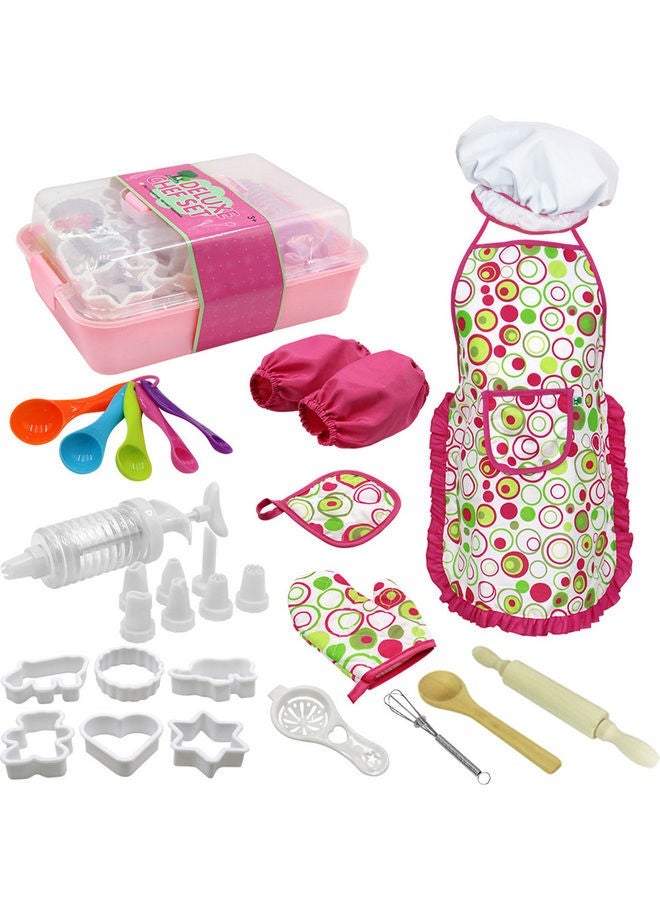 NIBEMINENT Baking Chef Pretend Play Tool Toy Set - Image 1