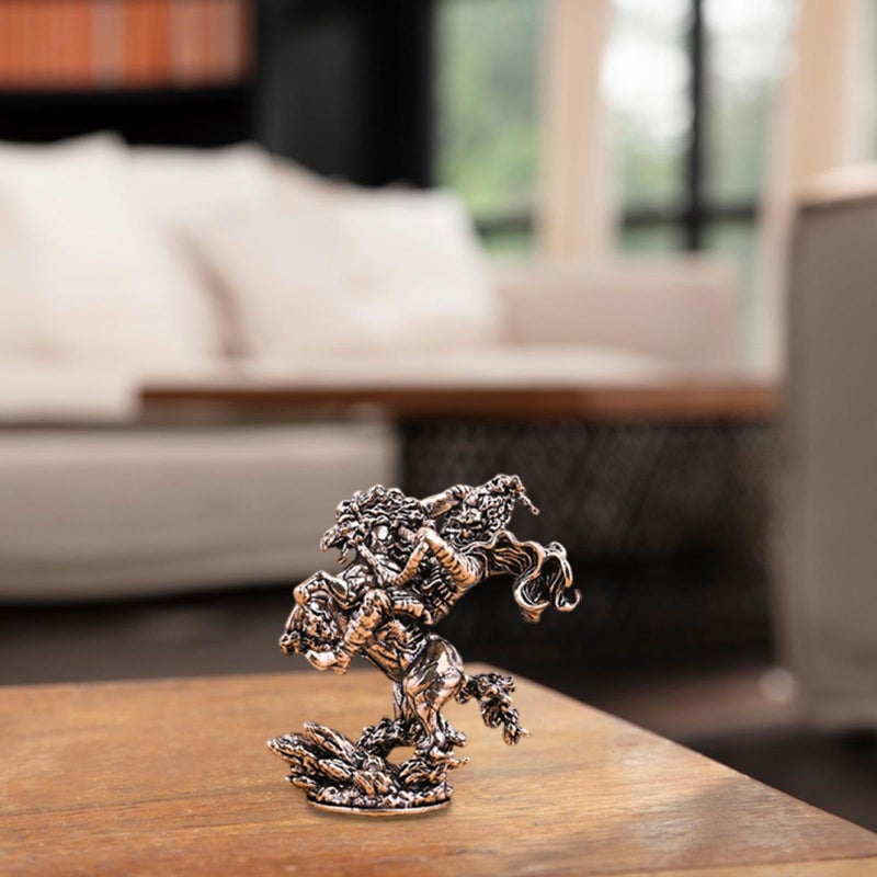 Brass Horse Figurine Sculpture Desktop Ornament Home Decoration Style B - Image 4