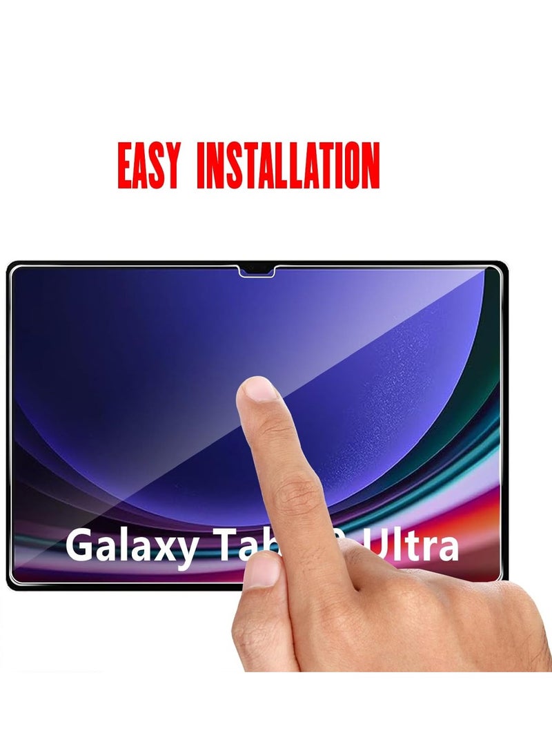 CATANES 3 Pack For Samsung Galaxy Tab S9 Ultra Screen Protcetor Scratch and Shatter Resistant Anti Bubble Glass - Image 3