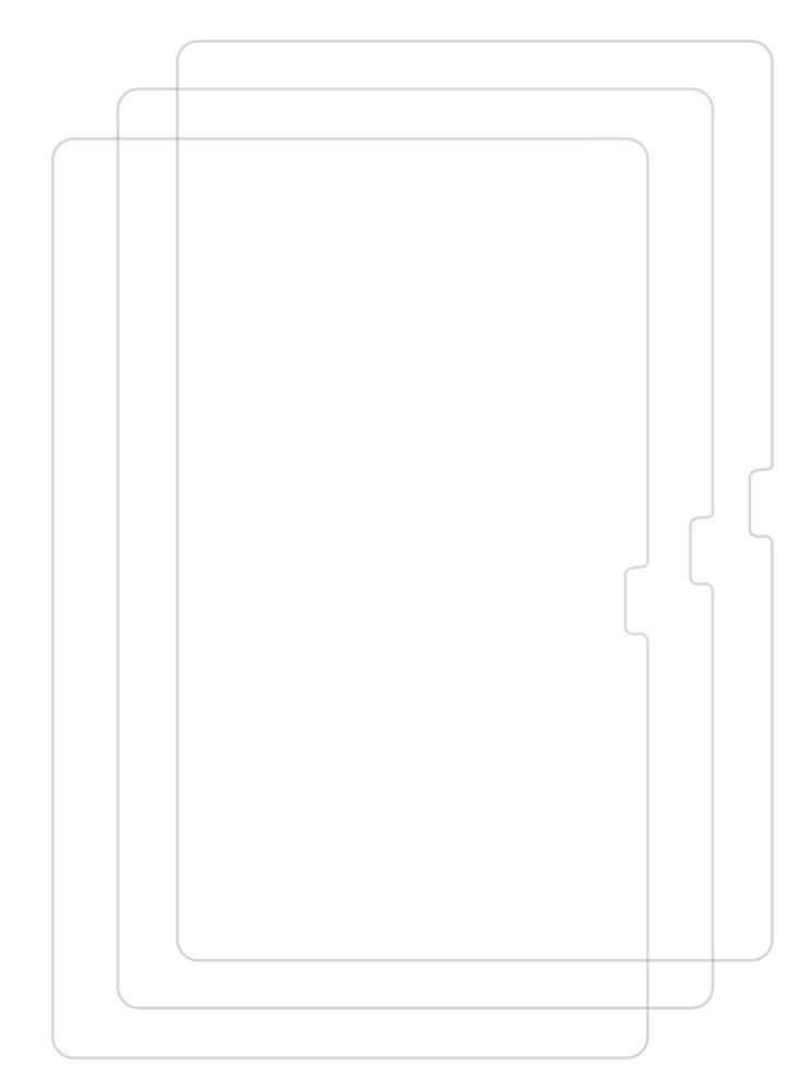 CATANES 3 Pack For Samsung Galaxy Tab S9 Ultra Screen Protcetor Scratch and Shatter Resistant Anti Bubble Glass - Image 2