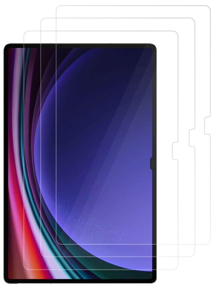 CATANES 3 Pack For Samsung Galaxy Tab S9 Ultra Screen Protcetor Scratch and Shatter Resistant Anti Bubble Glass - Image 1