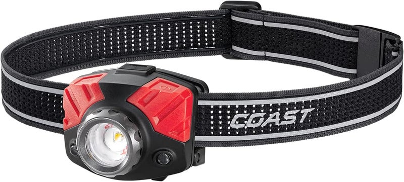 Coast FL75 700 Lumen Dual Color Twist Focus LED Headlamp Black - Image 1