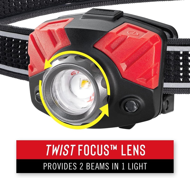 Coast FL75 700 Lumen Dual Color Twist Focus LED Headlamp Black - Image 3