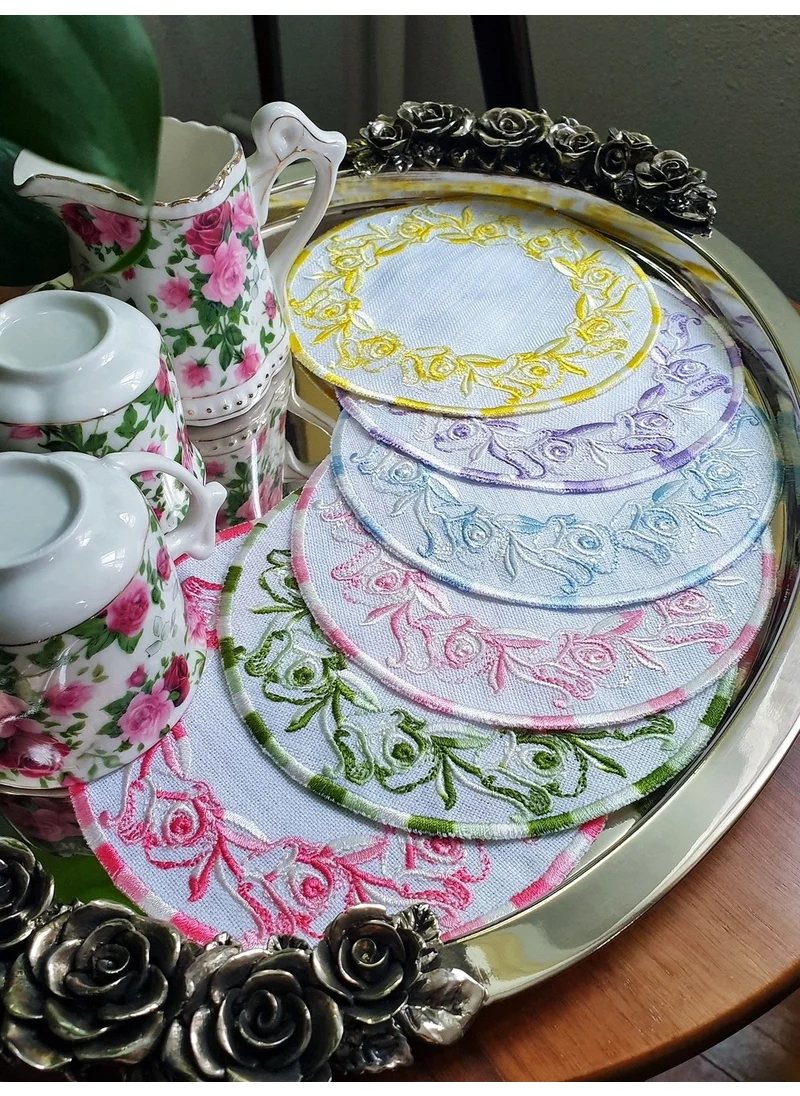 Tanem Home Gardenia Fabric Coaster