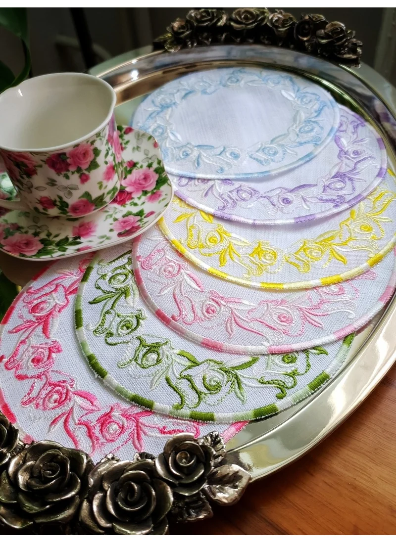 Tanem Home Gardenia Fabric Coaster