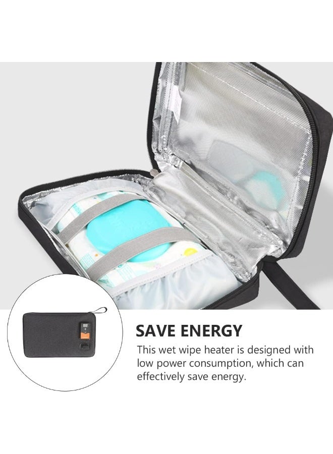 Beaupretty Portable USB Wipes Warmer Diaper Wipes Warmer Baby Wet Wipes Dispenser - Image 4