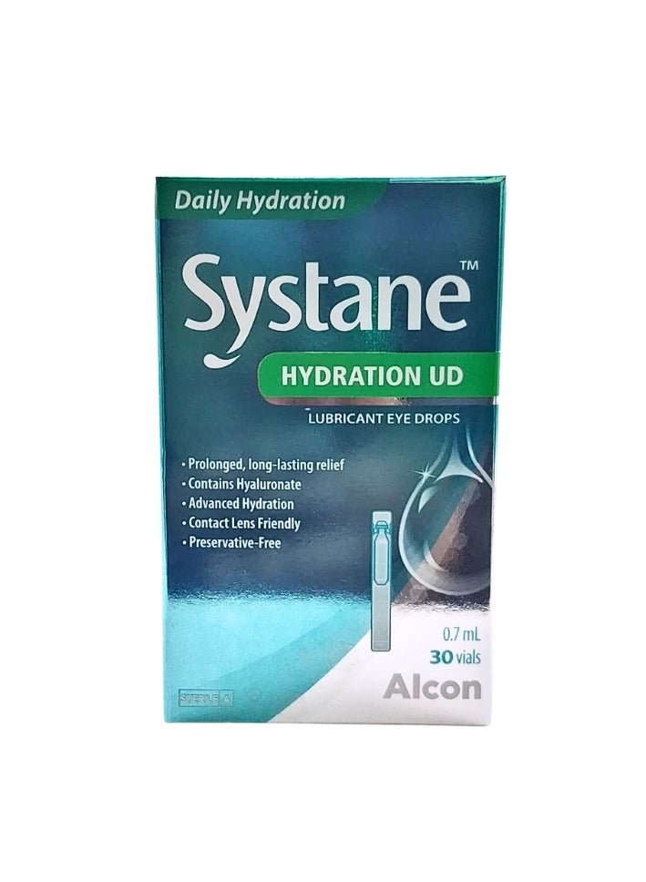 Alcon Systane Hydration Ud E/D 0.7Mlx30 Vials