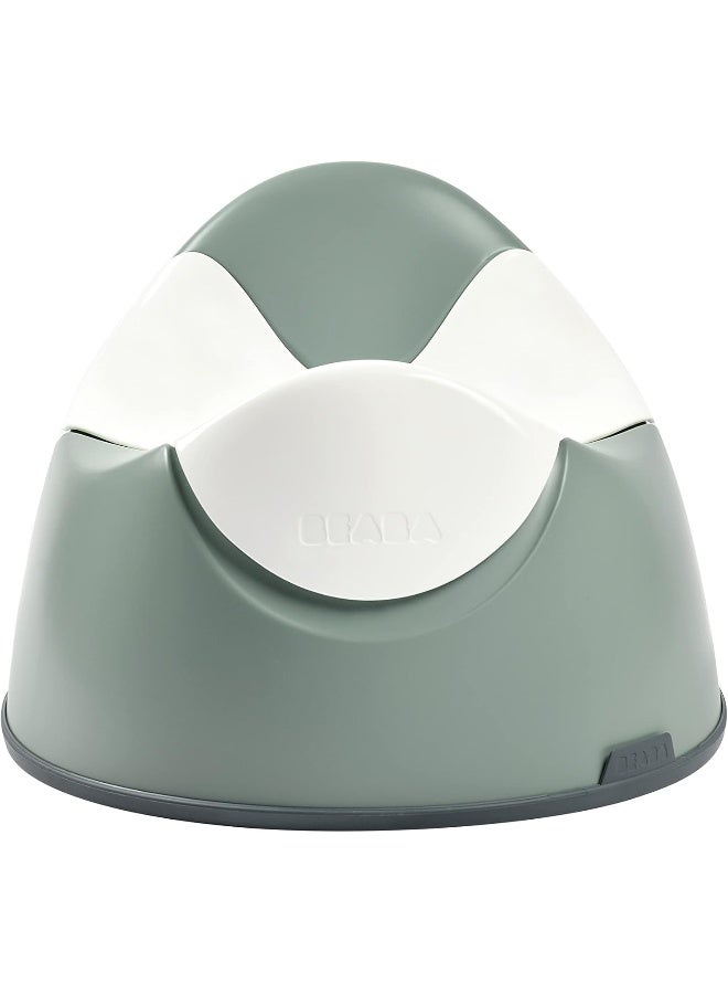 BEABA Béaba Ergonomic Training Potty, Provides Comfort and Support, Lightweight & Portable Potty for Potty Training, Potty Training Seat, Compact Toddler Potty (Sage) - Image 2