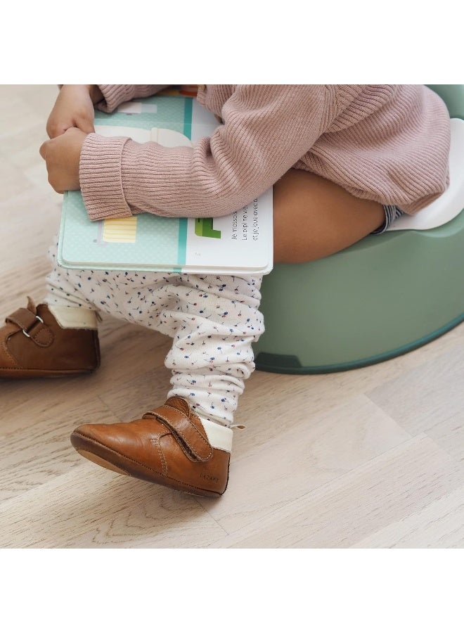 BEABA Béaba Ergonomic Training Potty, Provides Comfort and Support, Lightweight & Portable Potty for Potty Training, Potty Training Seat, Compact Toddler Potty (Sage) - Image 4