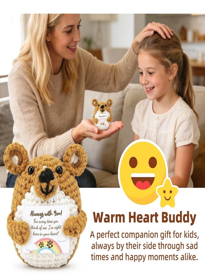 Oiiyee Emotional Support Crochet - Always with You, Dog Memorial Gifts for Loss of Dog Sympathy, Pet Memorial, Comfort Gifts for Women, Best Friend, Sister, Loved one, Daughter (Corgi) - Image 4