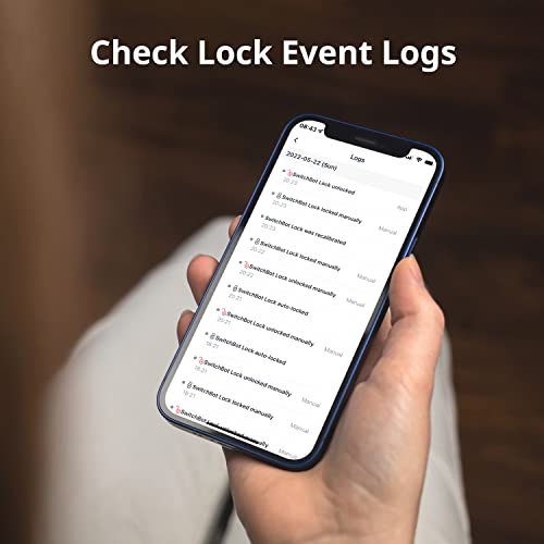 SwitchBot Smart Keypad Touch for SwitchBot Lock, Fingerprint Keyless Home Entry, IP65 Waterproof, Supports Virtual Passwords for Home Security(Only Works for SwicthBot) - Image 5