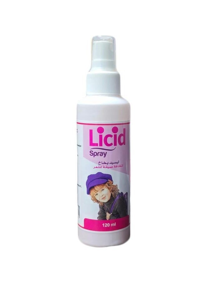 Licid Lice and Dandruff Control Spray with Comb - 120 ml - Image 2