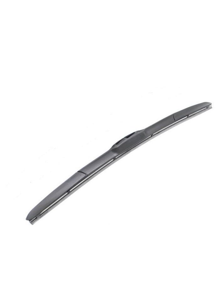 GROWPAL 3 Section Car Wiper Blade Iron Bracket C Type Rubber 18 Inch With Green Protective Cover Single Piece - Image 1