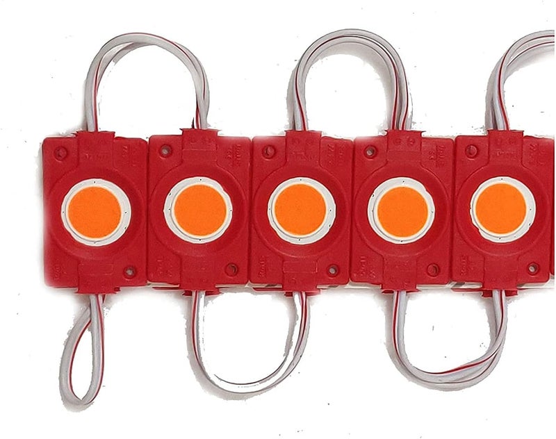 Autozap 4 قطع من إضاءة LED تحت السيارة والدراجة النارية، شريط ضوء وحدة، ضوء داخلي، ضوء لوحة القيادة، مصباح خلفي للسيارة، الدراجة النارية، الشاحنة، الفان (أحمر) - Image 2