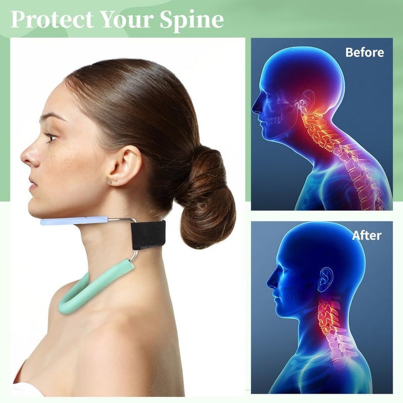 دعامة عنق قابلة للتعديل لتصحيح الوضعية ومحاذاة العمود الفقري وتخفيف الألم - Image 5