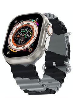 New Silicone Band Compatible with Apple Watch Ultra Ocean 38/40/41mm|42/44/45/49mm Strap for iWatch Series Ultra 8 7 6 5 SE