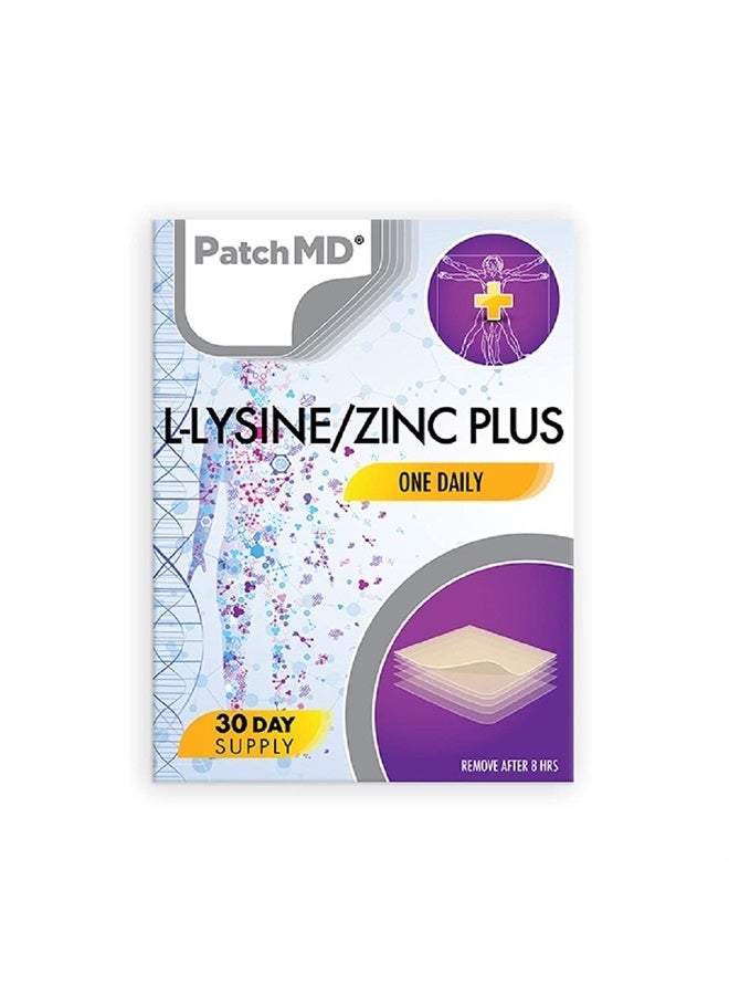 PatchMD L-Lysine/Zinc Plus Topical Patch - 30 Day Supply - Image 1