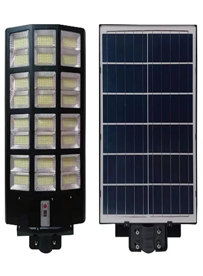 Generic Solar Lights Outdoor Remote Solar Led Flood Light Waterproof With Charger Solar Lights Indoor Outdoor Light Solar Lights Garden Street Lighting 2000W Solar Light (black)  - Image 3