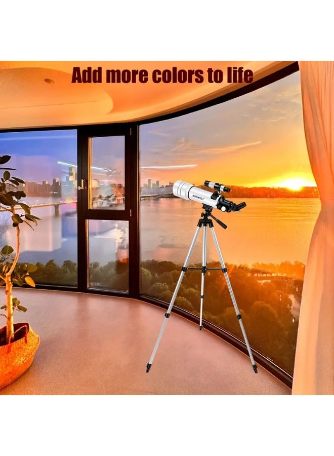 Generic 70400 Professional HD Astronomical Telescope – 333X Magnification Monocular for Moon, Stars & Bird Watching - Image 3