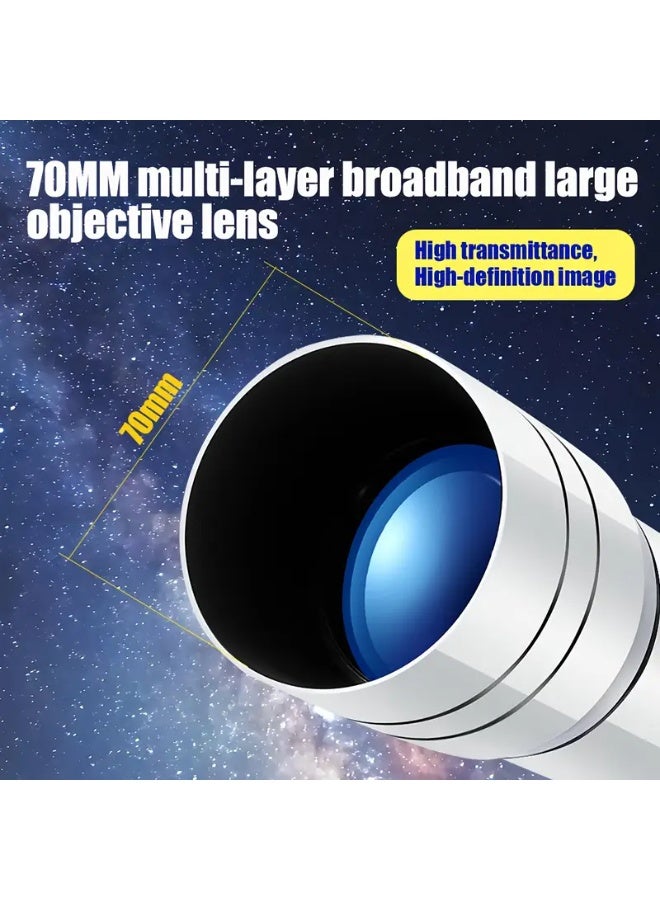 Generic 70400 Professional HD Astronomical Telescope – 333X Magnification Monocular for Moon, Stars & Bird Watching - Image 4