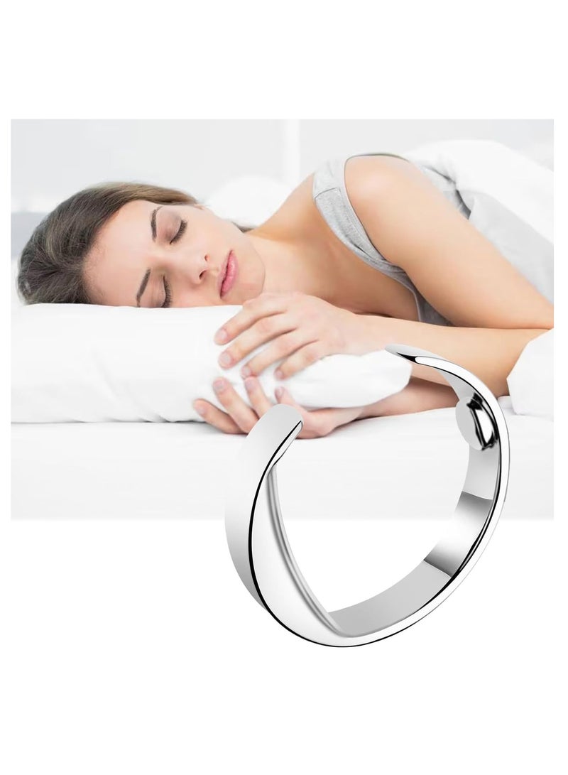 Zikra Anti Snoring Devices, Adjustable Magnetic Anti Snoring Ring, Reduce Snoring, Improve Sleep Quality, Extra Strength Snoring Solution, for Men and Women, Medium - Image 1