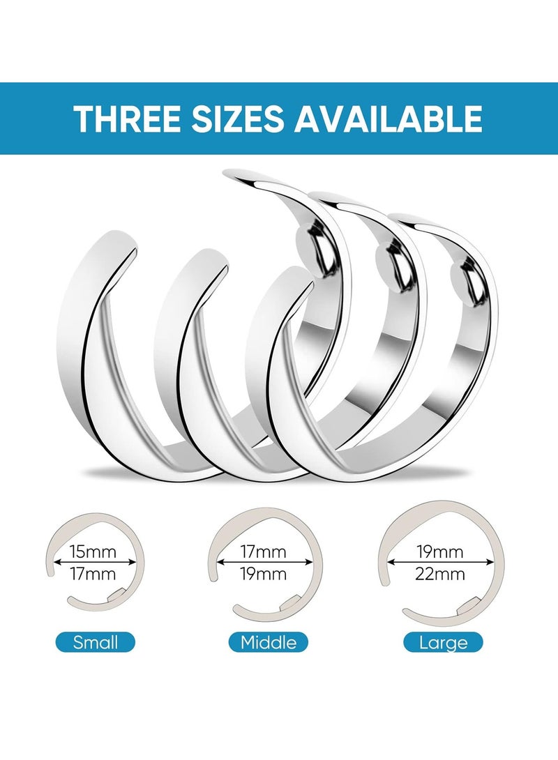 Zikra Anti Snoring Devices, Adjustable Magnetic Anti Snoring Ring, Reduce Snoring, Improve Sleep Quality, Extra Strength Snoring Solution, for Men and Women, Medium - Image 5