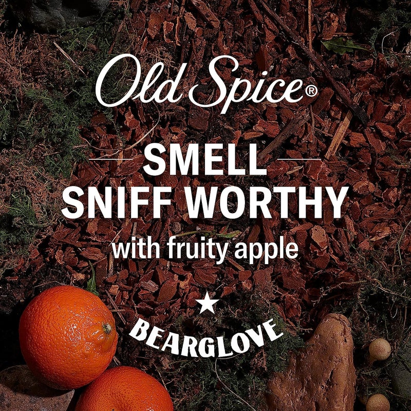 Old Spice مزيل عرق أولد سبايس خالي من الألمنيوم للرجال، حماية من الروائح على مدار 24/7، انتعاش دائم ورائحة تدوم، رائحة بيرغلوف، 3.0 أونصة مع غسول الجسم سواجر بحجم السفر (عبوة من 4)  - Image 5