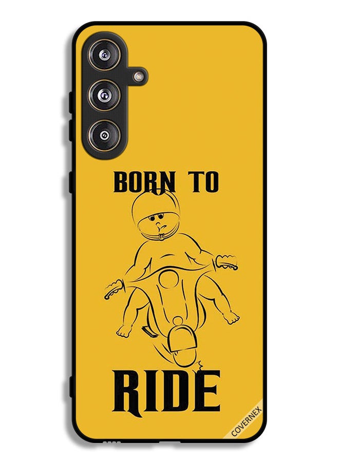 Covernex Samsung Galaxy M55 5G Protective Case Cover Born To Ride  - Image 1