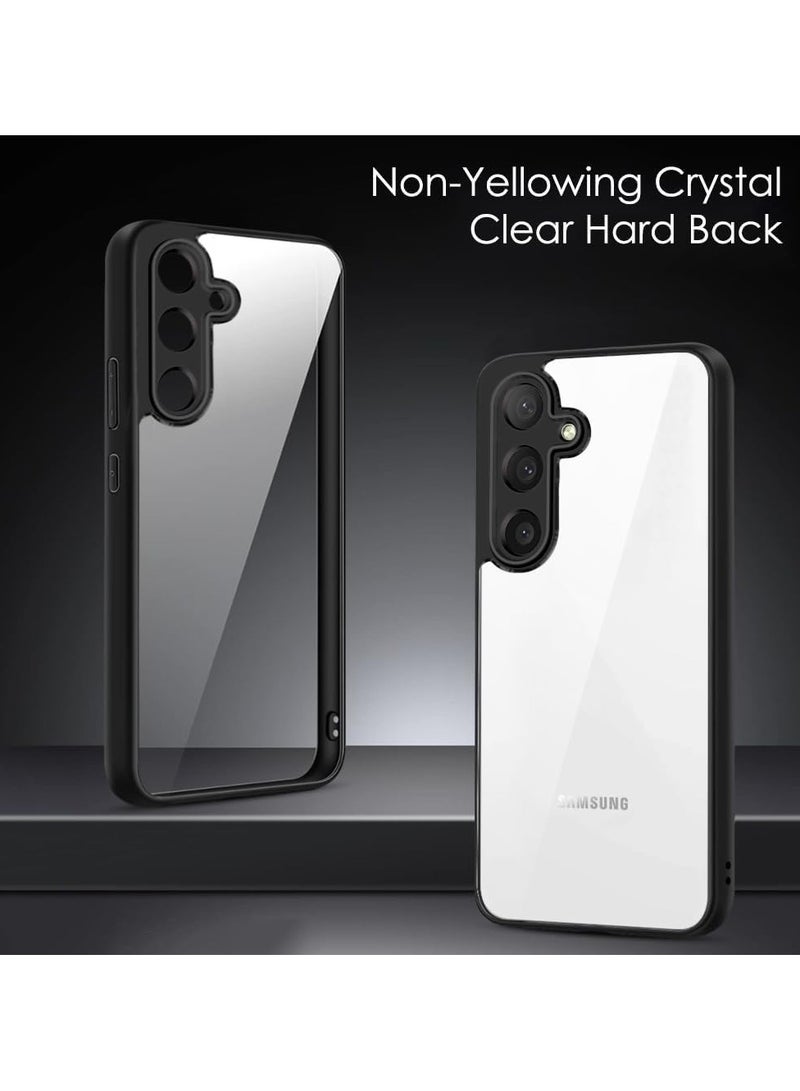 Bumper Protective Case for Samsung Galaxy A25 Silicone TPU Bumper Ultra Durable Ultra-Safe Camera Optimum Solution Black  - Image 4