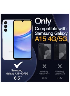 Generic Bumper Protective Case for Samsung Galaxy A25 Silicone TPU Bumper Ultra Durable Ultra-Safe Camera Optimum Solution Black  - Image 3