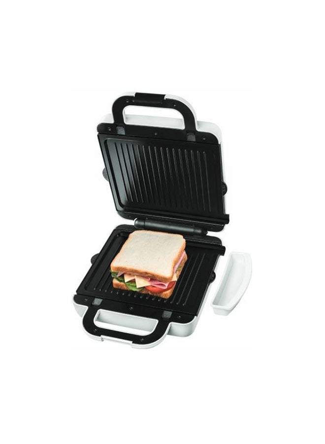 KENWOOD 2-in-1 Sandwich Maker 2 Slices 750 W SMP02.000WH White - Image 4