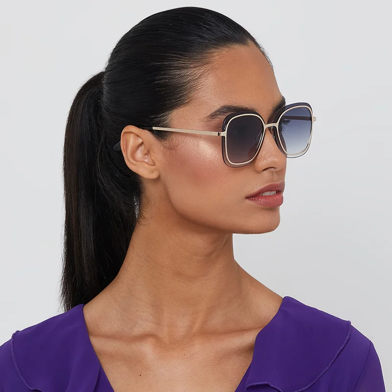 Blackout Women's BlackOut MARY JANE By Eyewa -Women Sunglasses -Square Sunglasses